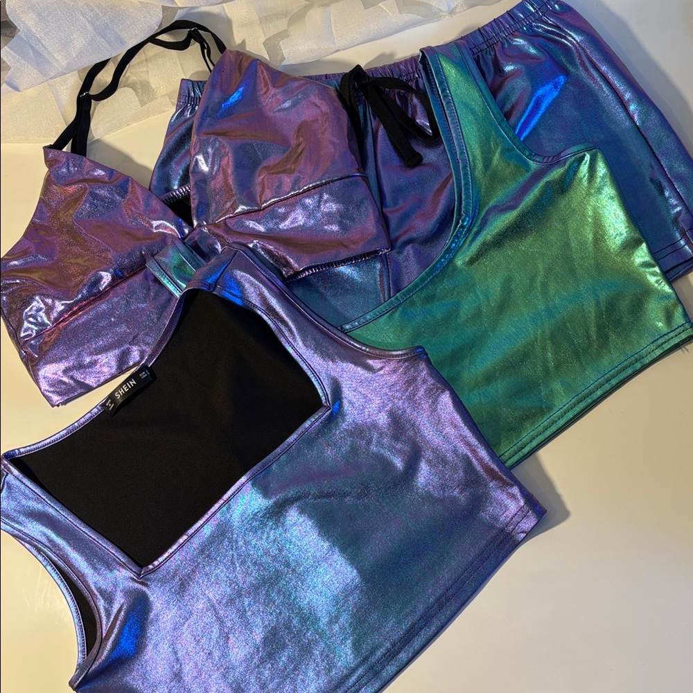Bundle of 3 tanks $ 1 shorts sz Small